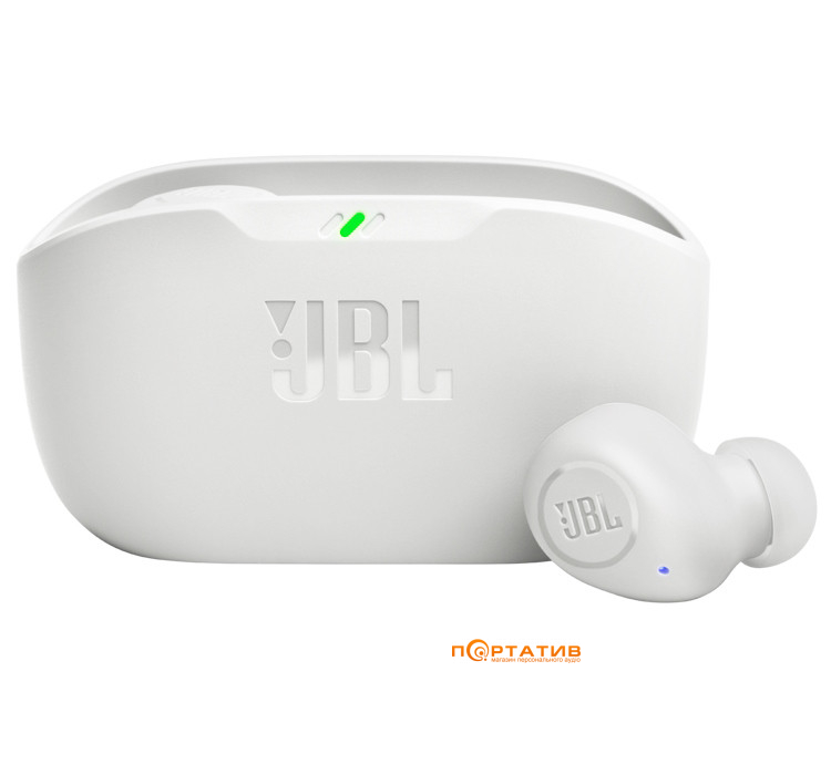 Наушники JBL Wave Buds White U (JBLWBUDSWHT)