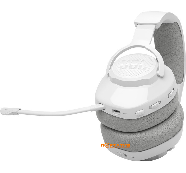 Ігрова гарнітура JBL Quantum 360 Wireless White (JBLQTUM360WHT)