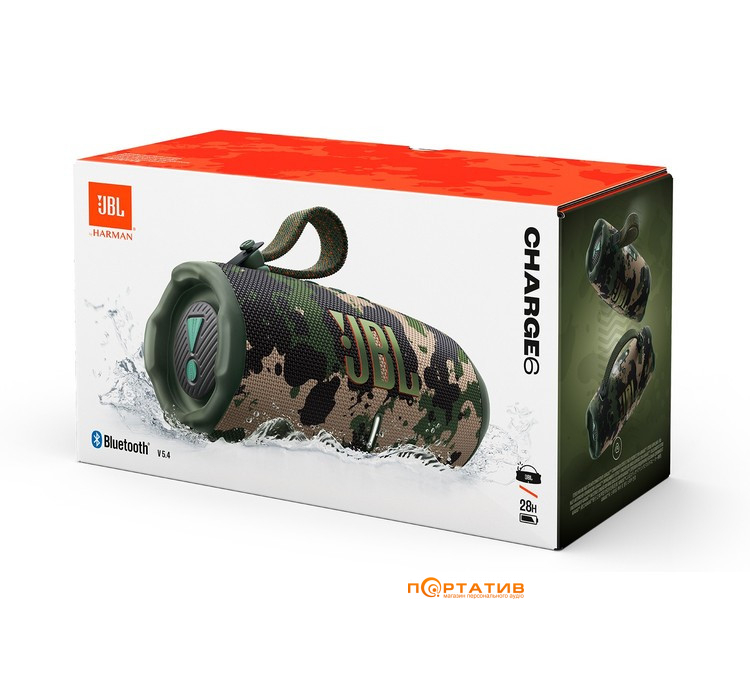 Акустика JBL Charge 6 SQUAD (JBLCHARGE6SQUAD)