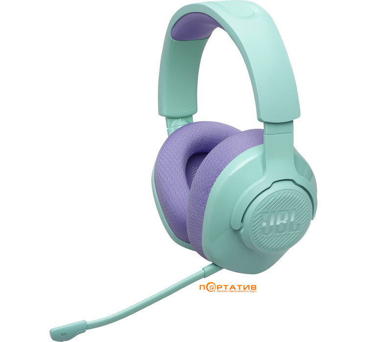 Игровая гарнитура JBL Quantum 360 Wireless Cyan (JBLQTUM360CYN)