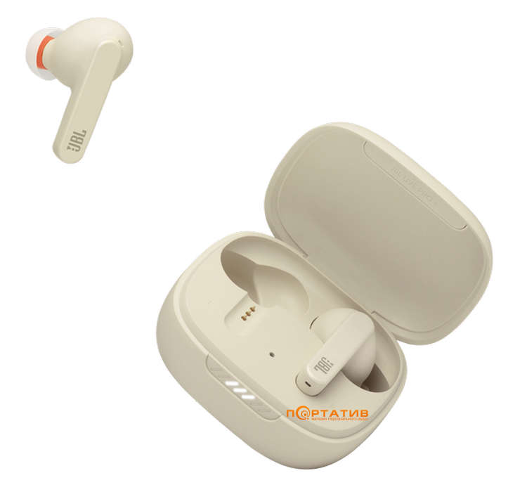 Наушники JBL Live Pro+ TWS Beige (JBLLIVEPROPTWSBEG)