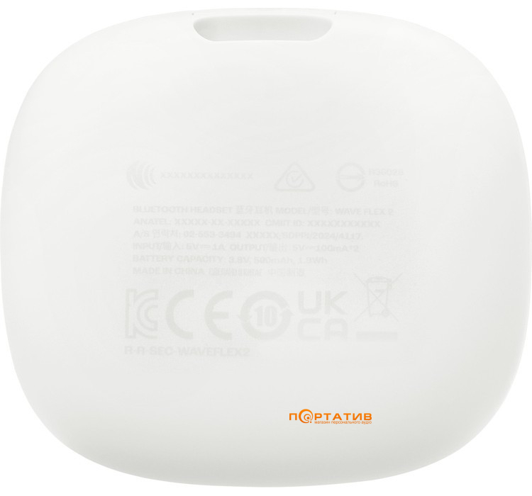 Наушники JBL Wave Flex 2 White (JBLWFLEX2WHT)