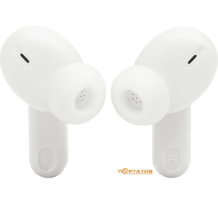 Навушники JBL Tune Beam 2 White (JBLTBEAM2WHT)
