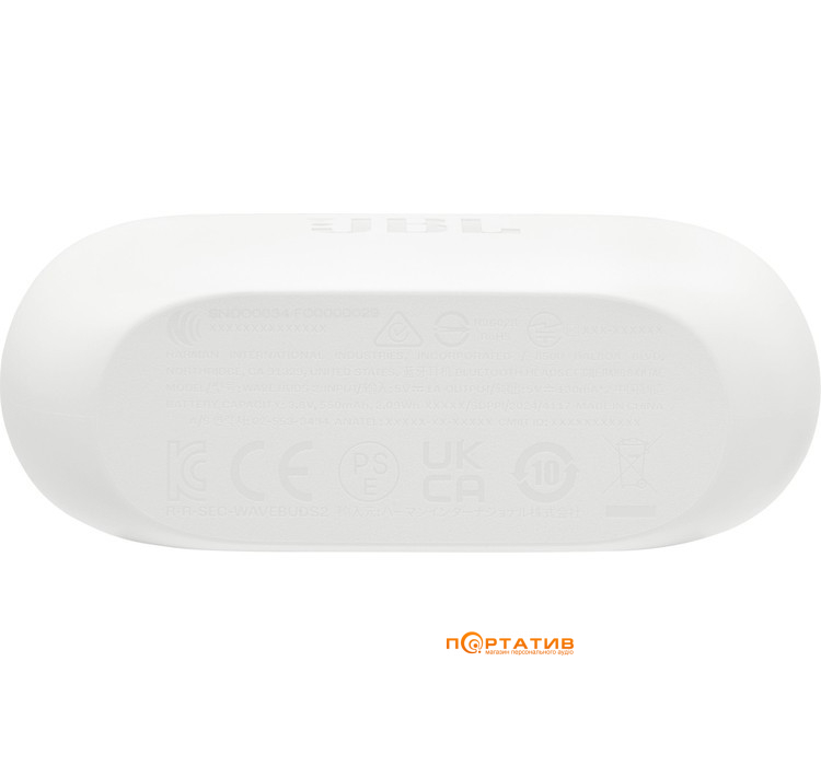Наушники JBL Wave Buds 2 White (JBLWBUDS2WHT)