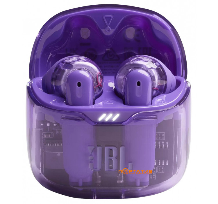JBL Tune Flex Ghost Purple