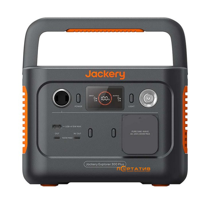 Зарядная станция Jackery Explorer 300 Plus 288Wh 300W