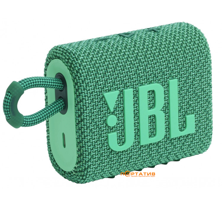 JBL GO3 Eco Green
