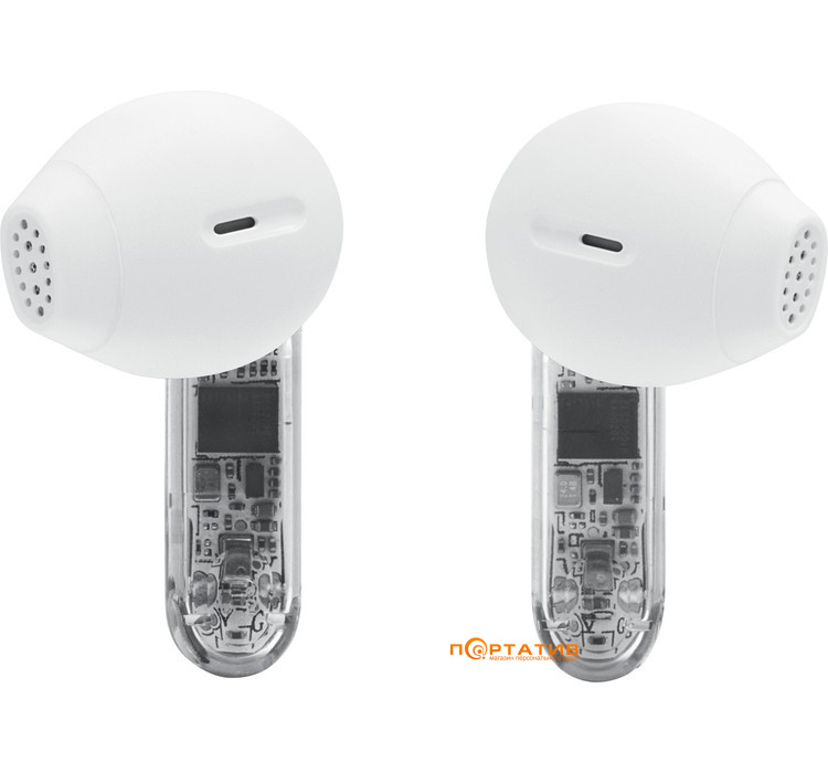 Наушники JBL Tune Flex 2 Ghost White (JBLTFLEX2GWHT)