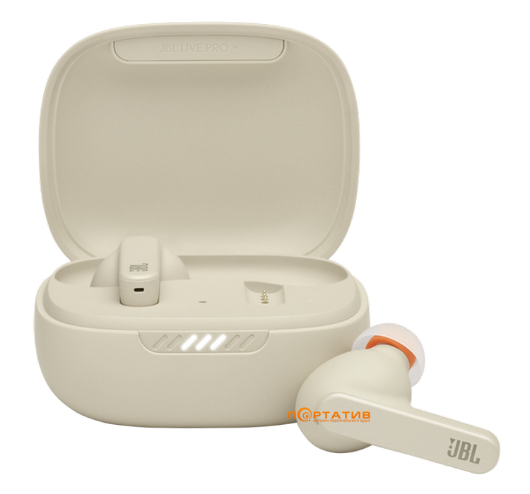 Наушники JBL Live Pro+ TWS Beige (JBLLIVEPROPTWSBEG)