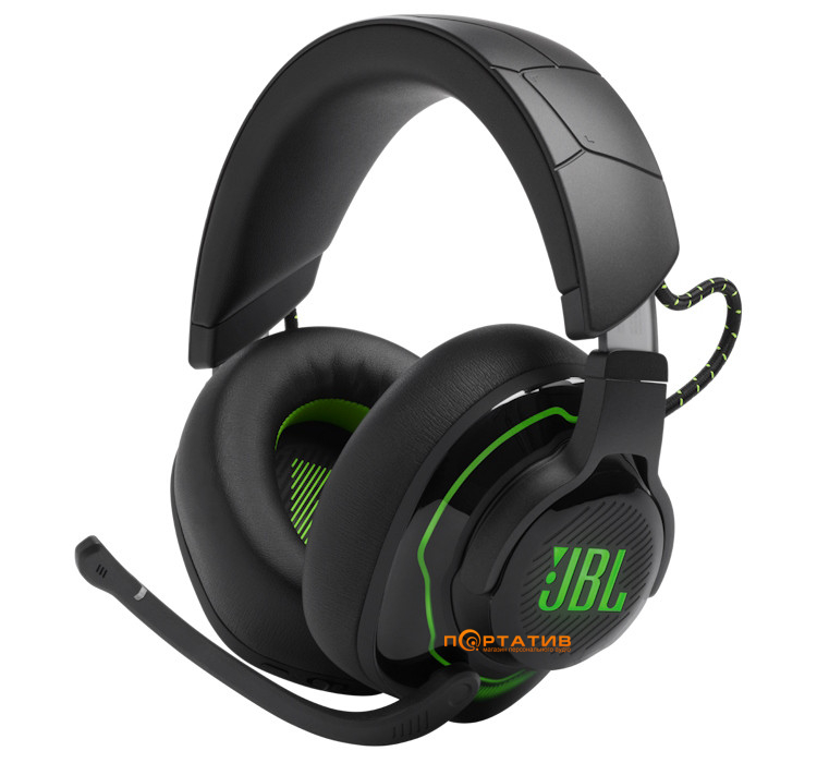 Игровая гарнитура JBL Quantum 910X Console Wireless (JBLQ910XWLBLKGRN)