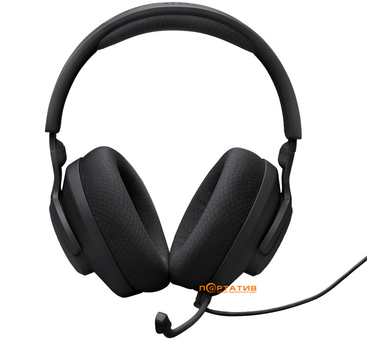 Ігрова гарнітура JBL Quantum 100M2 Black (JBLQTUM100M2BLK)