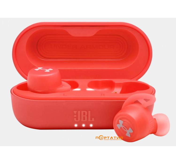 Навушники JBL Under Armour Sport Wireless Red (UAJBLSTREAKRED)