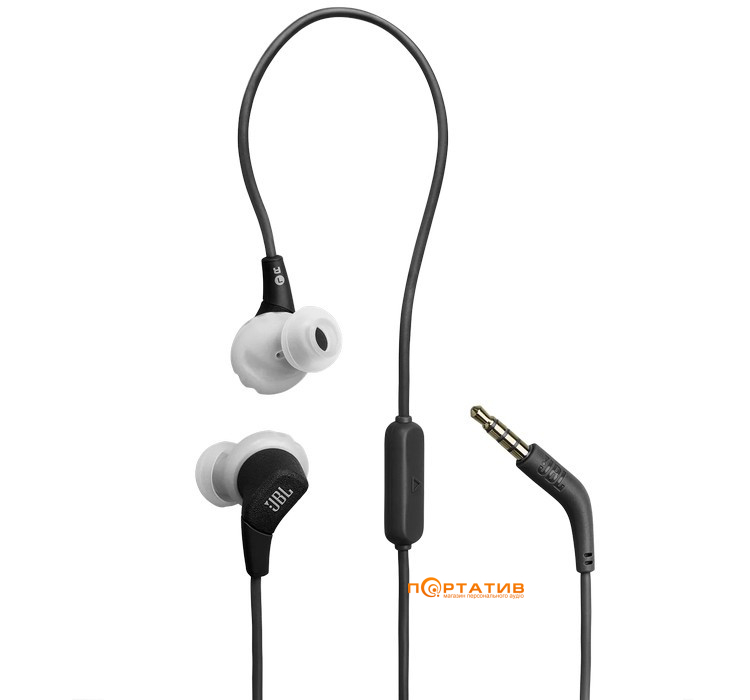 Наушники JBL Endurance Run 3 Wired Black/Grey (JBLENDURRUN3BLKG)