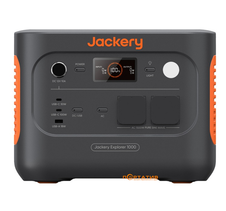 Зарядна станція Jackery Explorer 1000 V2 1070Wh/1500W (21-0001-000221)