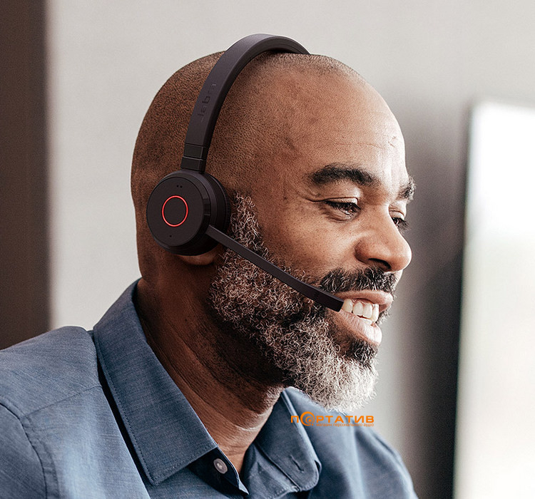 Гарнітура Jabra Evolve 65 TE MS Stereo (6699-833-309)