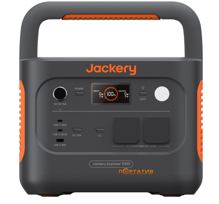 Зарядна станція Jackery Explorer 1000 V2 1070Wh/1500W (21-0001-000221)