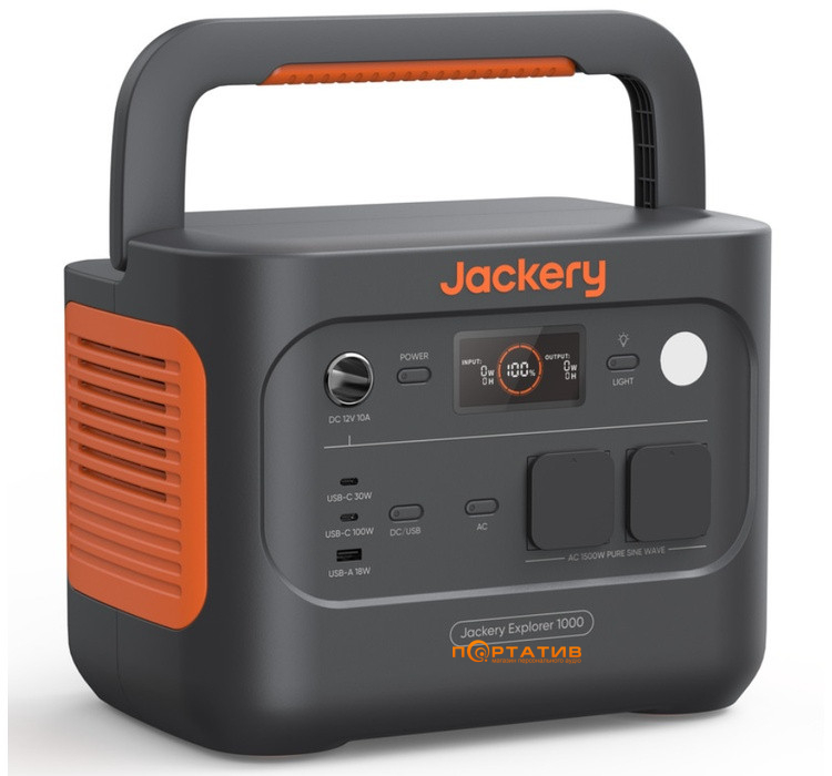 Зарядна станція Jackery Explorer 1000 V2 1070Wh/1500W (21-0001-000221)