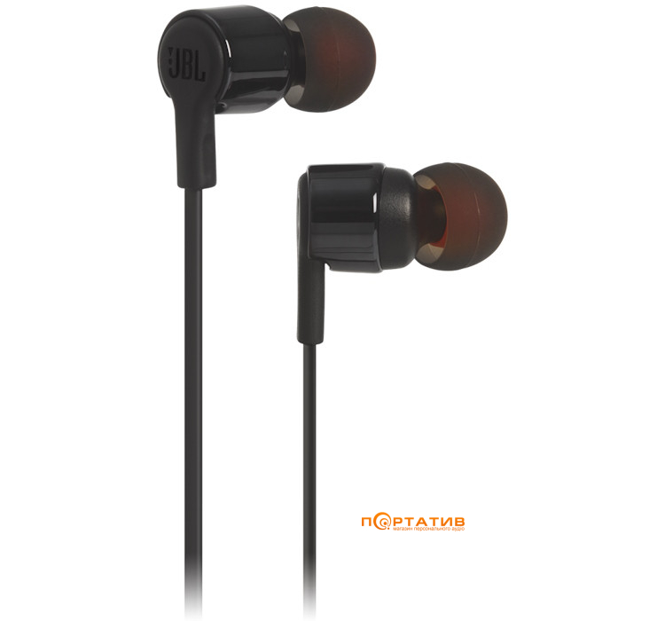 Наушники JBL T210 Black (JBLT210BLK)
