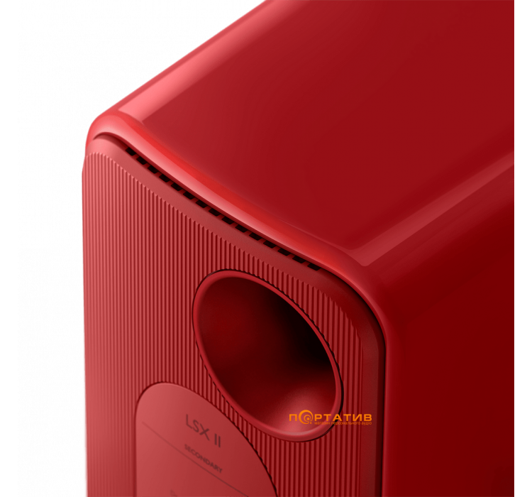 Акустична система KEF LSX Wireless II Lava Red