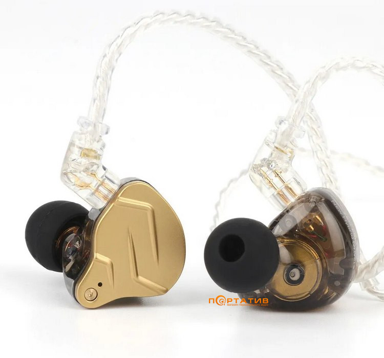 Наушники KZ Audio ZSN Pro X Mic Gold