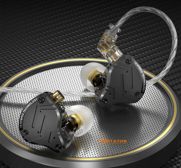 Наушники KZ Audio ZS10 Pro X Black