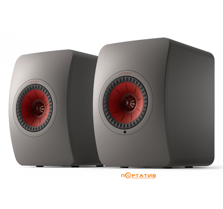 Акустическая система KEF LS50 II Wireless Titanium Grey