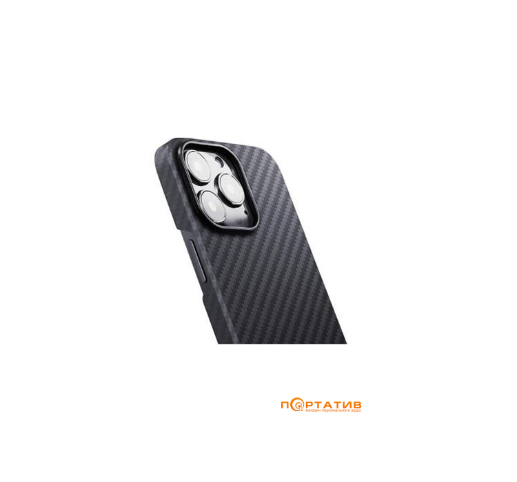 Чохол Pitaka MagEZ Case 2 Twill Black/Grey for iPhone 13 Pro Max (KI1301PM)