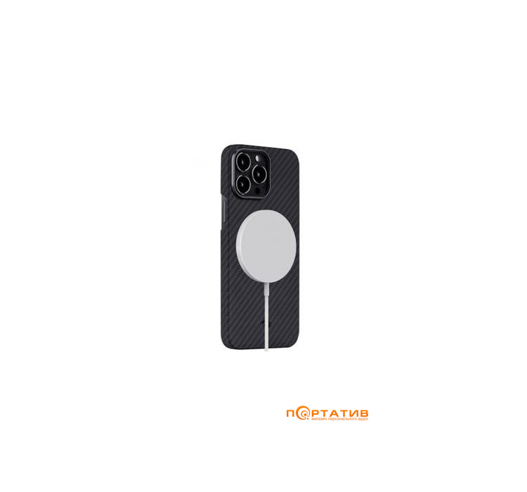 Чохол Pitaka MagEZ Case 2 Twill Black/Grey for iPhone 13 Pro Max (KI1301PM)
