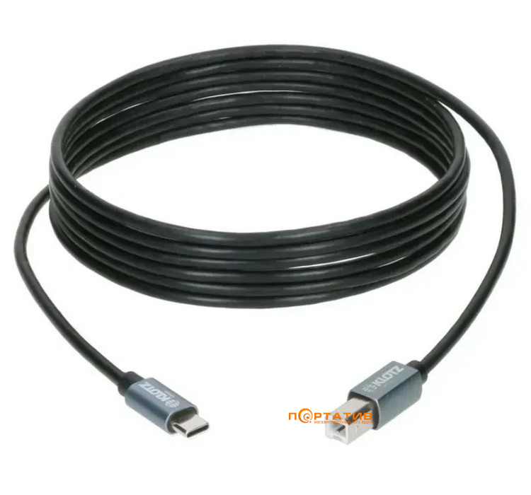 Кабель Klotz USB 2.0 Cable Plug C - Plug B 1m