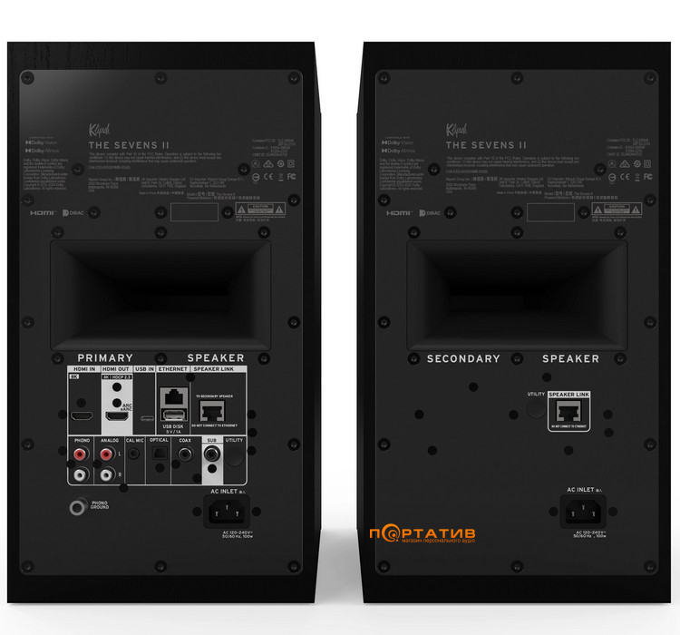 Акустика Klipsch The Sevens II Matte Black