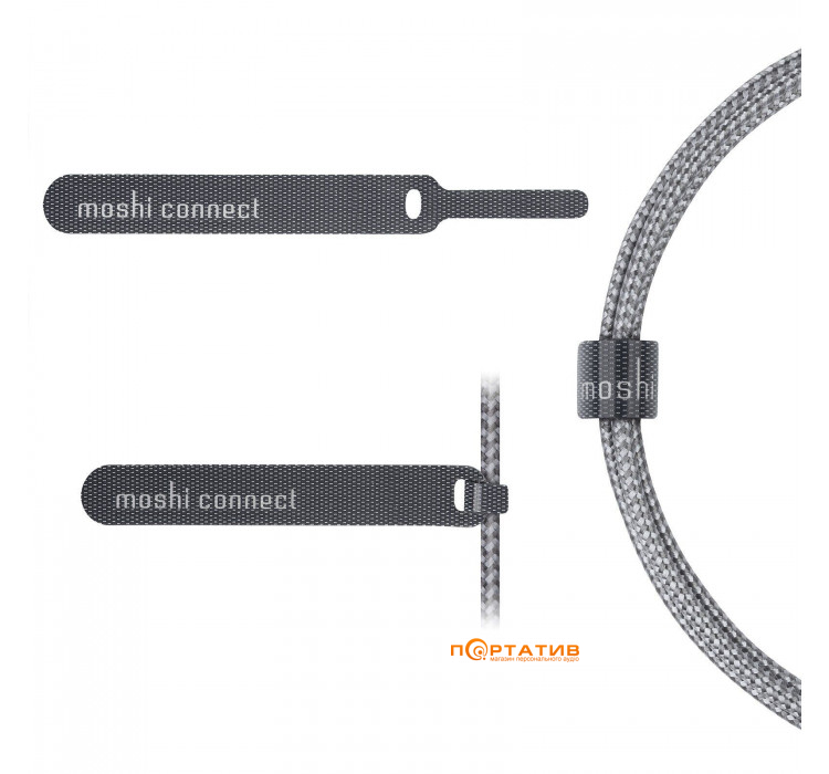 Moshi Integra™ Cable USB-C to Lightning Titanium Gray (1.2 m) (99MO084041)