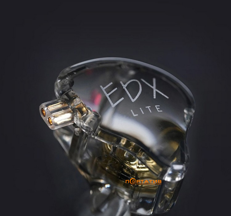 Навушники KZ Audio EDX Lite Mic Grey