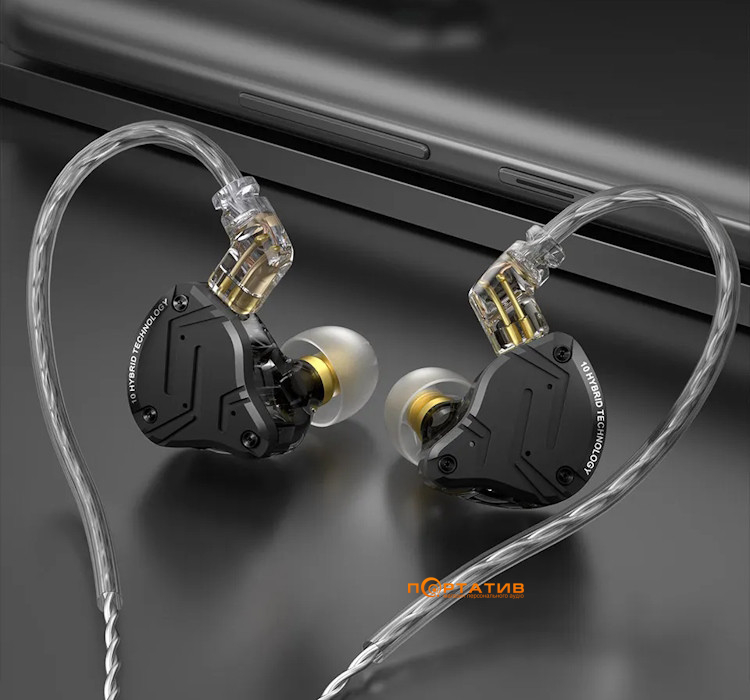 Наушники KZ Audio ZS10 Pro X Black