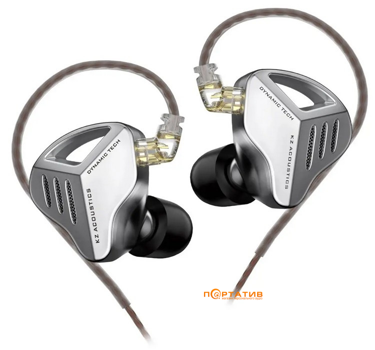 Навушники KZ Audio ZVX Silver