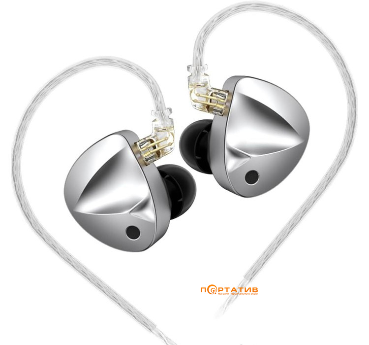 Наушники KZ Audio D-FI with Switch Switch Gray