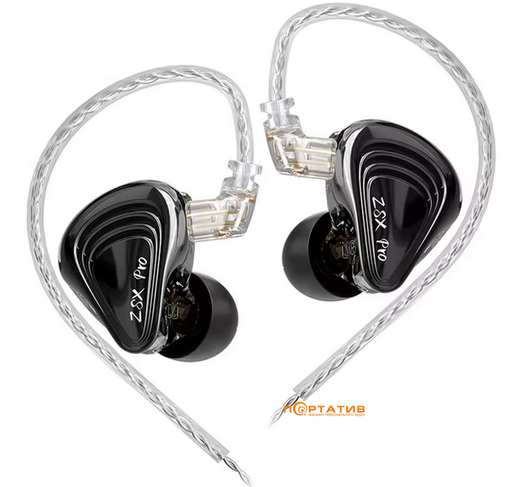 Наушники KZ Audio ZSX Pro Black