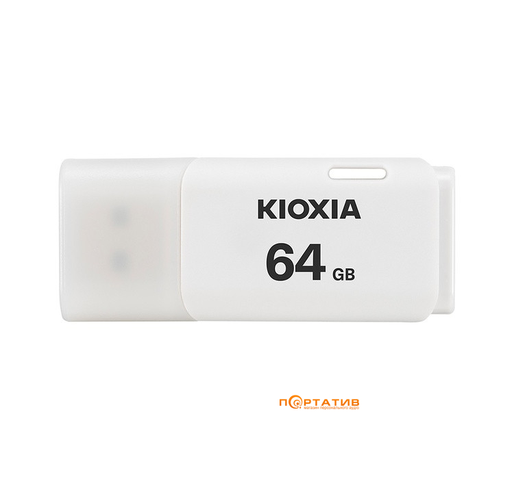 USB накопичувач Kioxia Stick TransMemory U202 64GB USB 2.0 White (LU202W064G)