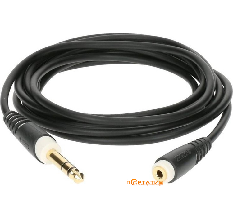 Кабель Klotz AS-EX60300 Extension Cable Black 3м