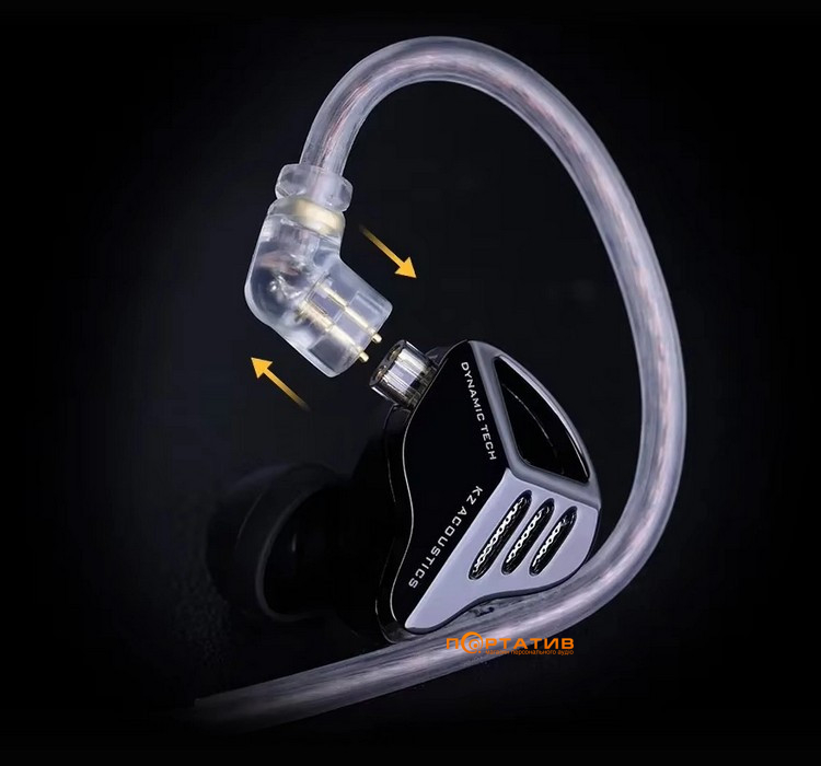 Навушники KZ Audio ZVX Pro Black