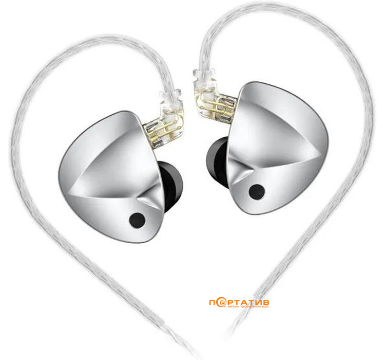 Наушники KZ Audio D-FI with Switch Switch Gray