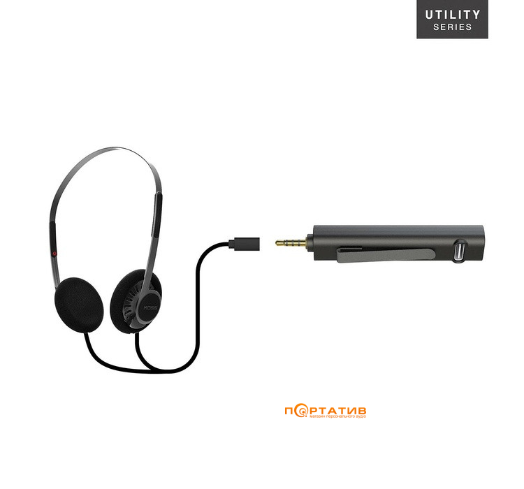 Koss Utility Bluetooth Adapter 3.5 mm to BT 5.0 (198037.101)