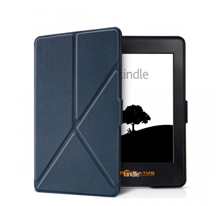 Обложка Kindle Paperwhite 10 Gen Premium Dark Blue