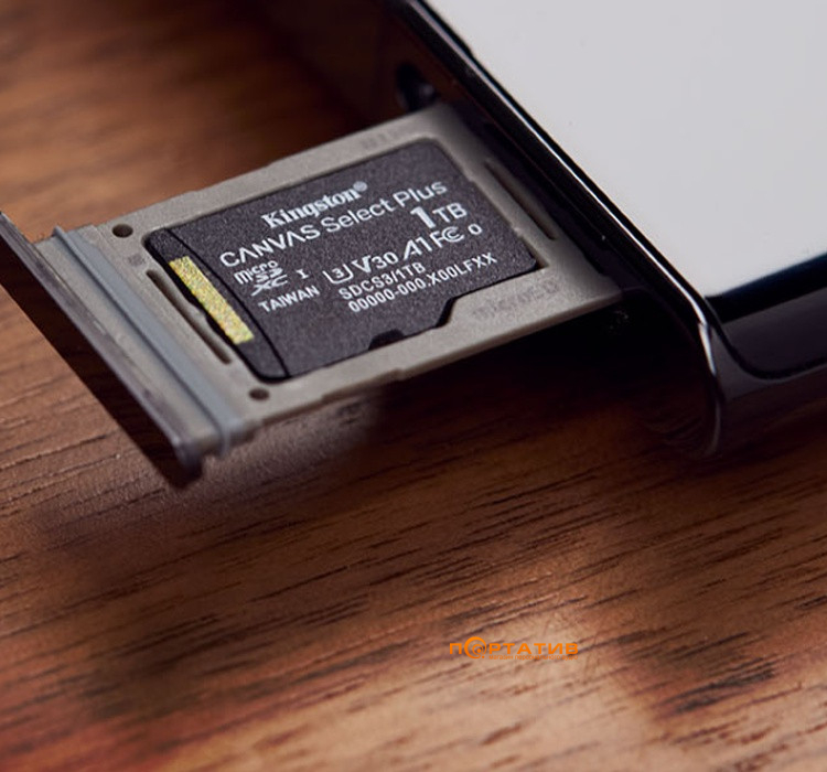 Kingston microSDXC 64GB UHS-I U1 A1 V10 Canvas Select Plus + SD Adapter (SDCS3/64GB)
