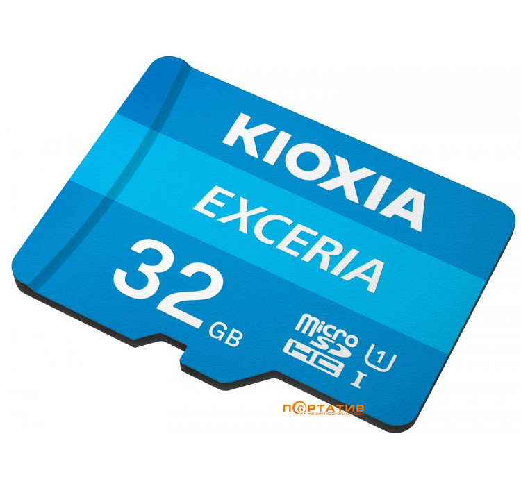 Kioxia microSDHC Card 32GB Exceria Class 10 UHS U1 (LMEX1L032GG2)