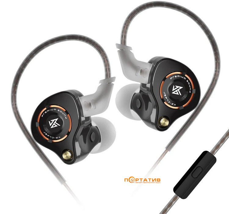 Наушники KZ Audio Eldar Black Mic