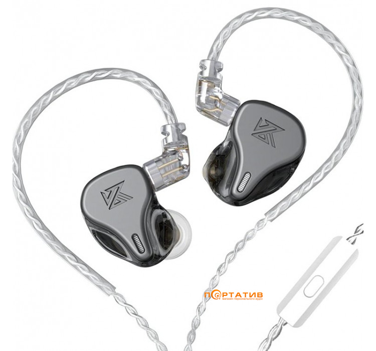 Наушники KZ Audio DQ6 Mic Gray