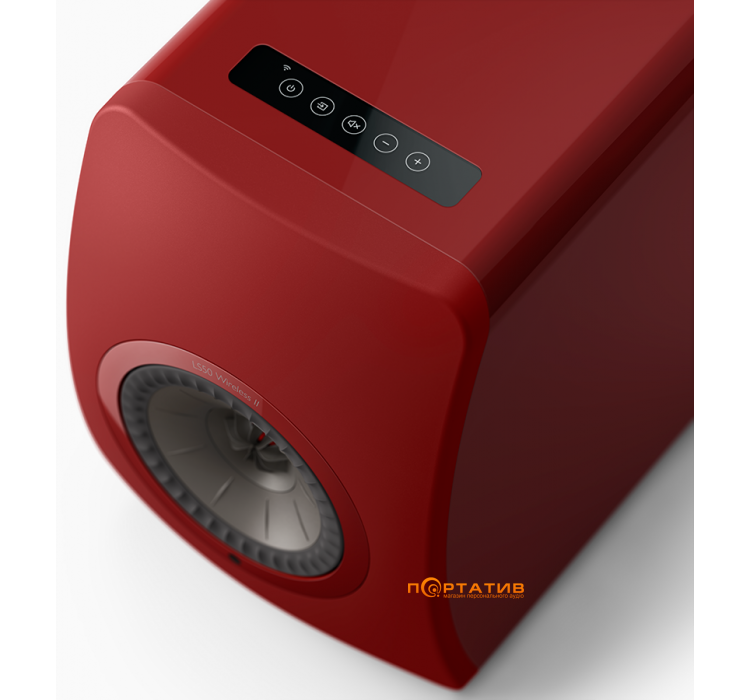 Акустическая система KEF LS50 II Wireless Crimson Red Special Edition