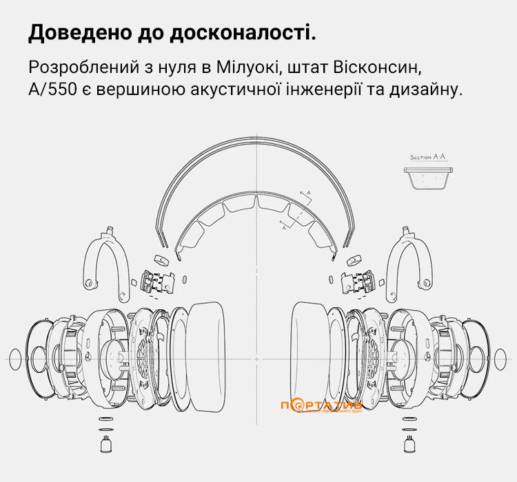 Наушники KOSS A/550
