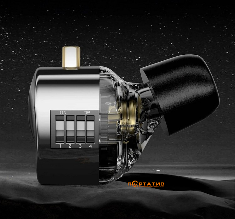 Навушники KZ Audio Castor Bass