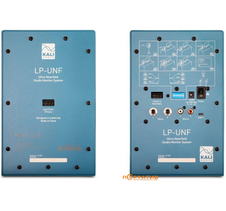 Студійний монітор Kali Audio LP-UNF Pacific Blue